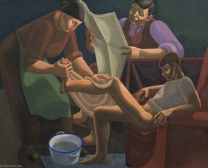 Bath Time (the Miner's Toilet And Wash Night) — William Patrick Roberts