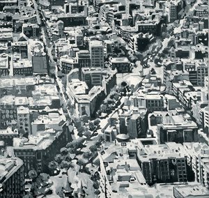 Townscape Madrid — Gerhard Richter