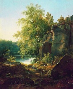 View Of Valaam Island — Ivan Ivanovich Shishkin, Realism