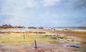 Shore Scene — William Merritt Chase