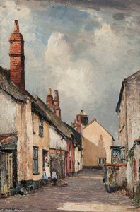 A Street In Topsham, Devon