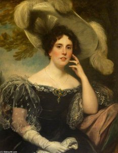 Frances Margaret Taylor, Mrs William Crane Blathwayt — Thomas Phillips
