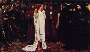 The Penance Of Eleanor, Duchess Of Glouster — Edwin Austin Abbey