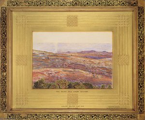 Wh The Dead Sea From Siloam — William Holman Hunt