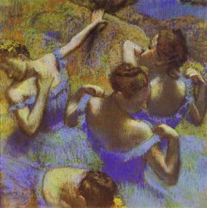 The Blue Dancers — Edgar Degas