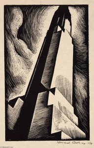 Chrysler Building (chrysler Tower) (illustration For Spiral Press And The Checkerboard) — Howard Cook