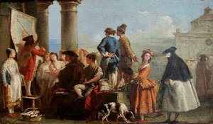 The Storyteller — Giovanni Domenico Tiepolo