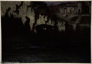 The Funeral Of Siegfried — Hermann Hendrich