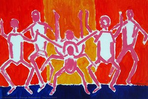 The Jazz Band — George Stefanescu, Expressionism
