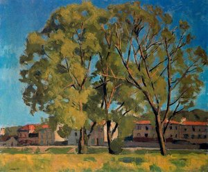 Trees In Billancourt — Albert Marquet