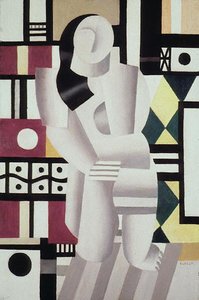 Woman In Knee — Fernand Léger, Expressionism