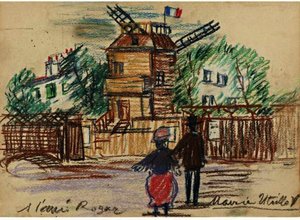 Le Moulin De La Galette 8 — Maurice Utrillo