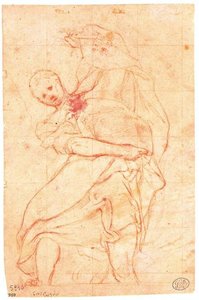 Study For An Apostle 1 — Antonio Allegri Da Correggio