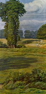 A Summer Landscape — William Holman Hunt