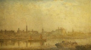The Thames From Cheyne Walk — Philip Wilson Steer
