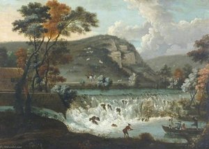 Hopping Mill Weir, Derbyshire