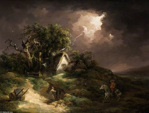 The Coming Storm, Isle Of Wight — George Morland