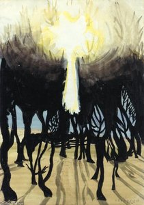 Sunlight In Forest — Charles Burchfield