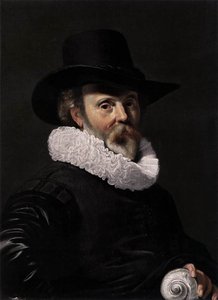 Portrait Of A Man With A Shell — Thomas De Keyser, Baroque