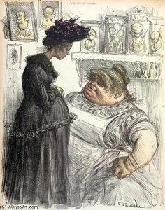 An Abortionist — Charles Lucien Léandre