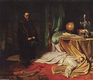 Seni An Der Leiche Wallensteins — Karl Theodor Von Piloty