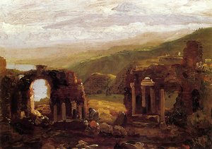 The Ruins Of Taormina — Thomas Cole