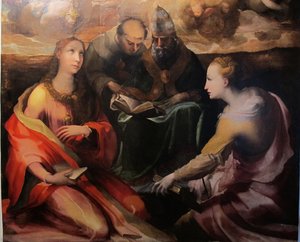 Coronation of Mary (detail)