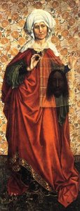 St Veronica — Robert Campin (master Of Flemalle)