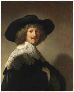 Portrait Of Antonie Coopal — Rembrandt Van Rijn