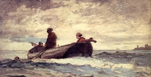 Tynemouth Priory, England — Winslow Homer, American Realism