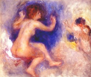 Study For Scene From Tannhauser — Pierre-auguste Renoir
