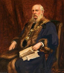 Lieutenant Colonel Henry Fishwick (1835–1914), Fsa — Thomas Edwin Mostyn