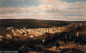 Camp Of The Naval Brigade — William Simpson