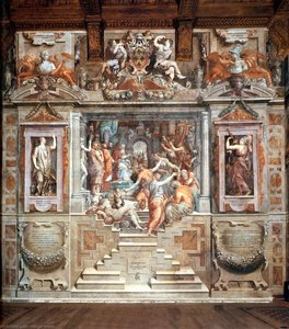 Tribute Of The Nations To Paul Iii — Giorgio Vasari