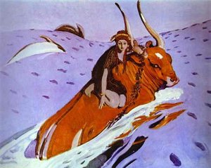 The Rape Of Europe — Valentin Alexandrovich Serov, Other