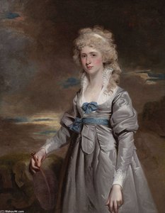 Portrait Of Charlotte Walsingham — John Hoppner