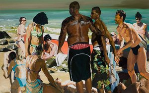 Scenes From Late Paradise Beached — Eric Fischl