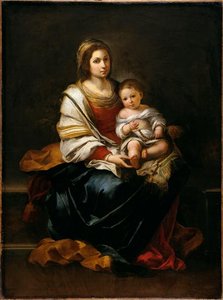 The Madonna Of The Rosary — Bartolomé Esteban Murillo