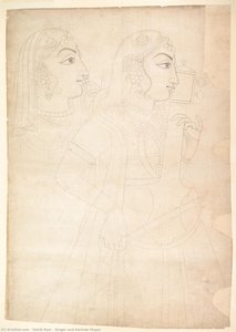 Singer And Sarinda Player — Sahib Ram