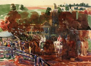 The Race Track — George Benjamin Luks