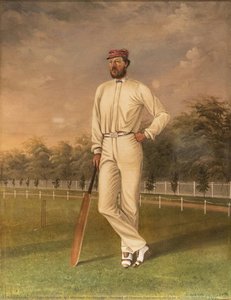 Portrait Of Thomas Wentworth Wills By William Handcock 1870 — William Handcock, 1st Viscount Castlemaine