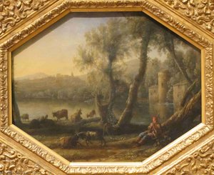 Pastoral Landscape — Claude Lorrain (claude Gellée), Baroque