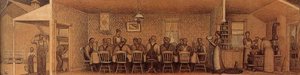 The Thresher's Supper — Grant Wood
