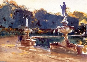 Boboli Gardens — John Singer Sargent, Impressionism