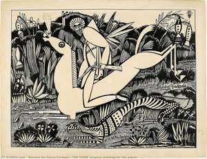 THE TIGER (original drawing for the album 