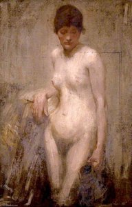 Female Nude With Pitcher — Samuel John Peploe