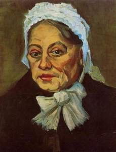 Head Of An Old Woman In A White Cap (also Known As The Midwife) — Vincent Willem Van Gogh