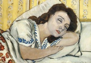 Portrait Of Margurite Sleeping — Henri Matisse