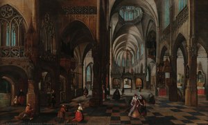 Interior Of A Cathedral — Francken Frans Ii (francken Le Jeune)