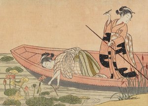 Mitate Of Zhou Maoshu — Suzuki Harunobu